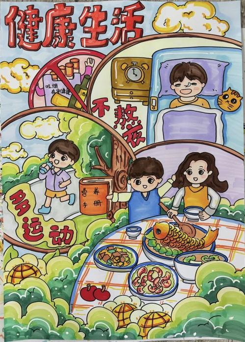 小学得奖画画图片大全,小学绘画获奖作品集锦
