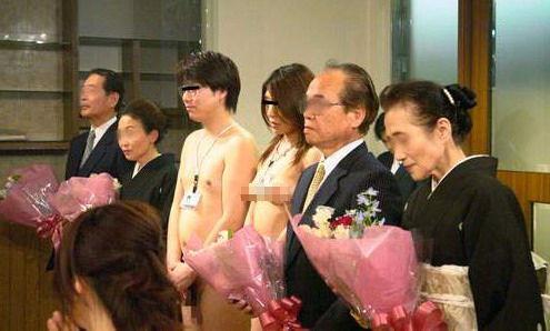日本 的裸体婚礼,另类传统与现代潮流的碰撞