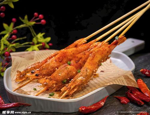 烤大虾图片,鲜美滋味一网打尽