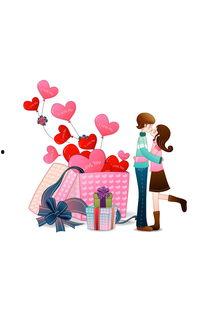 卡通亲嘴图片图片大全,亲嘴图片大全集锦