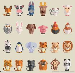 动物头像图片大全,百态生灵，萌态可掬