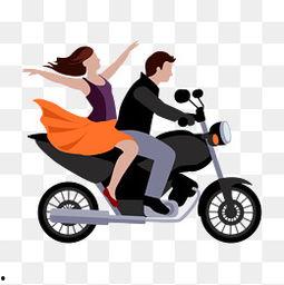 摩托车婚纱照图片大全