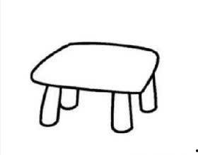 小凳子简笔画图片大全,趣味盎然的创意之作